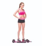 ABDOMINAL-WHEEL-Abdominal-Equipment-Revoflex-Ab-Wheel-Set-With-Resistance-Bands