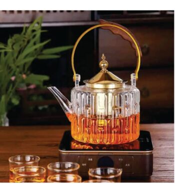 Portable kettle (Classy Transparent Glass Teapot)